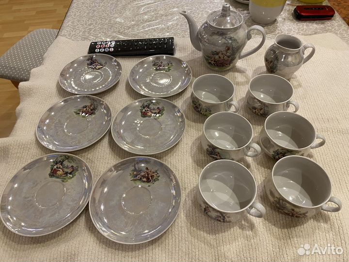 Чайный сервиз Дулевский фарфор Мадонна