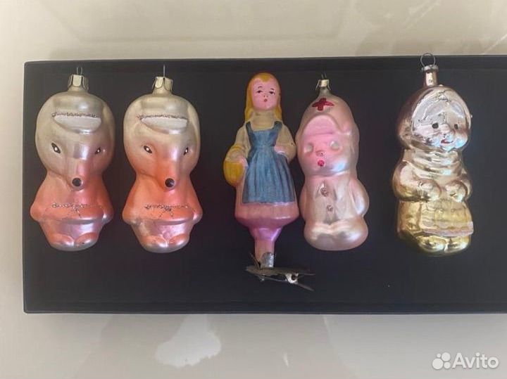 Елочные игрушки СССР
