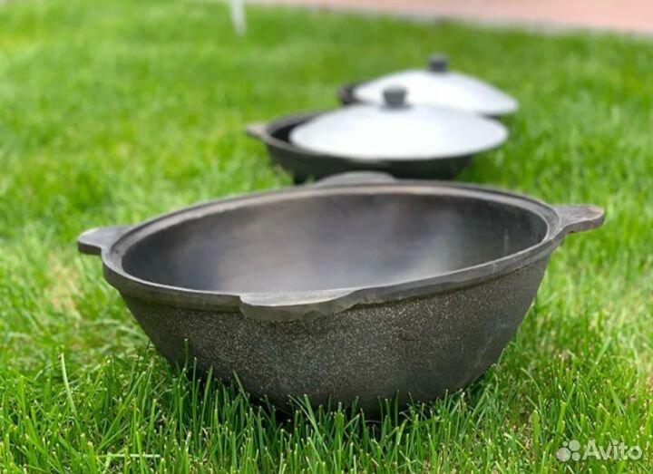 Казан чугунный узбекский
