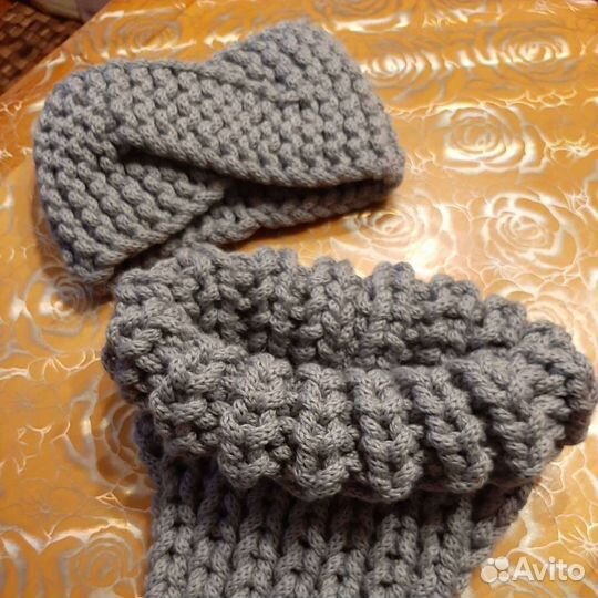 Шапка, манишка, повязка