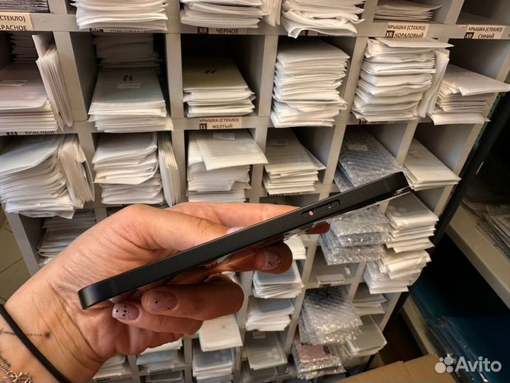 Корпус iPhone 12 черный (Арт.91515)