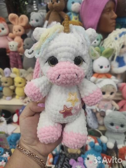 Мягкие плюшевые игрушки ручной работы