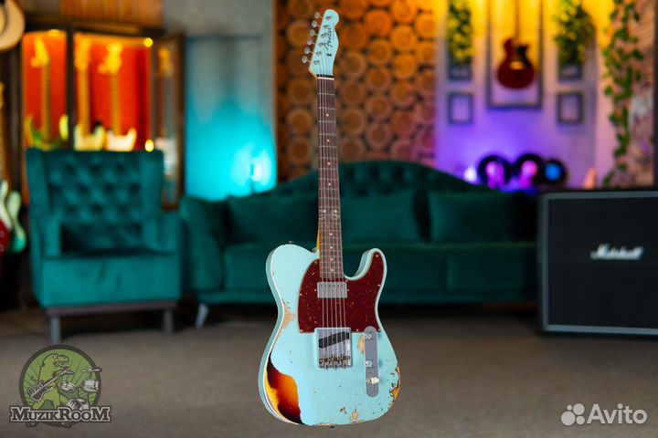 Fender LTD Reverse 1960 Telecaster Custom HRL Aged