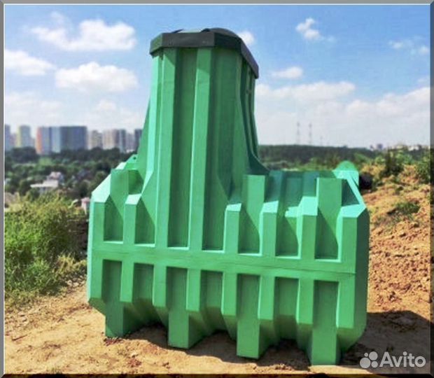 Установка септика. Рассрочка 12 мес