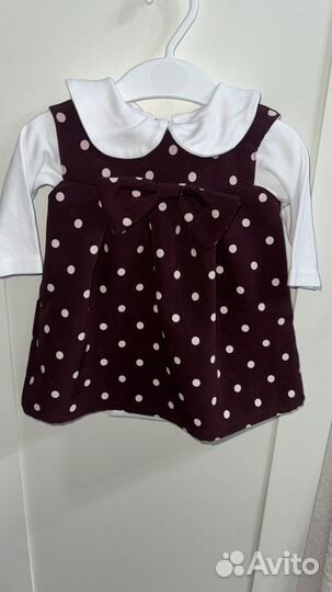 Сарафан с боди для девочки 68