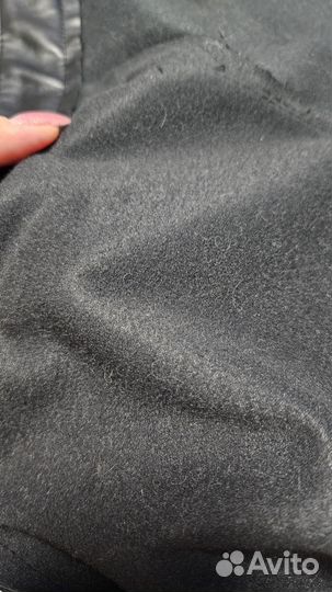 Брюки кожаные утепленные