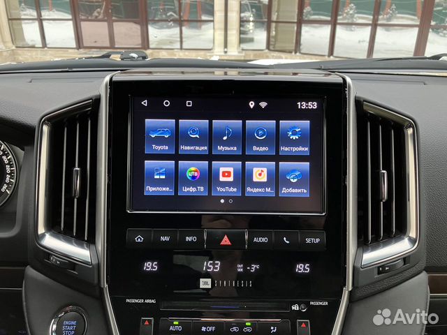 Блок навигации Toyota Land Cruiser на Android 10 объявление продам