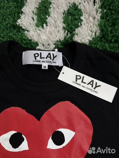 Comme des Garçons Play Black Red CDG оригинал