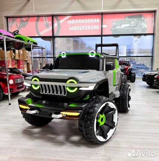 Детский электромобиль джип