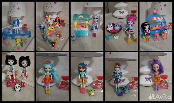 Enchantimals наборы и куклы