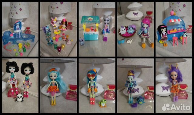 Enchantimals наборы и куклы