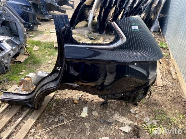 Mitsubishi Outlander 3 задняя часть крылья задние