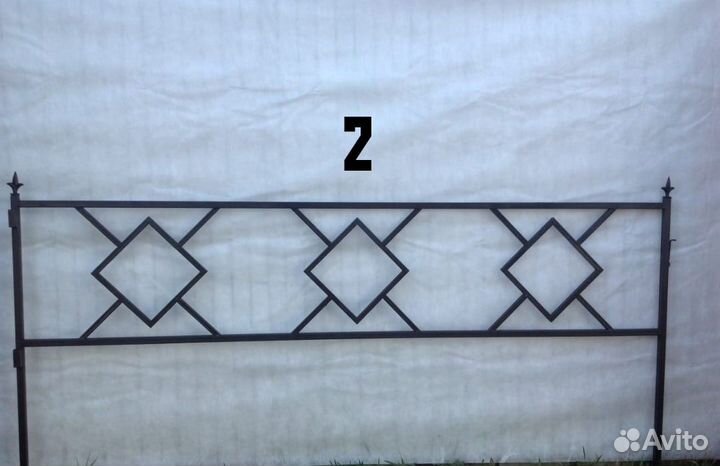 Ограды на кладбище