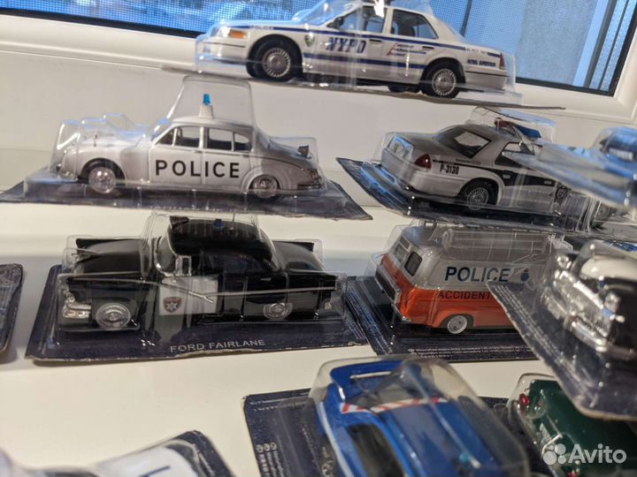 Модель авто полиция 1:43