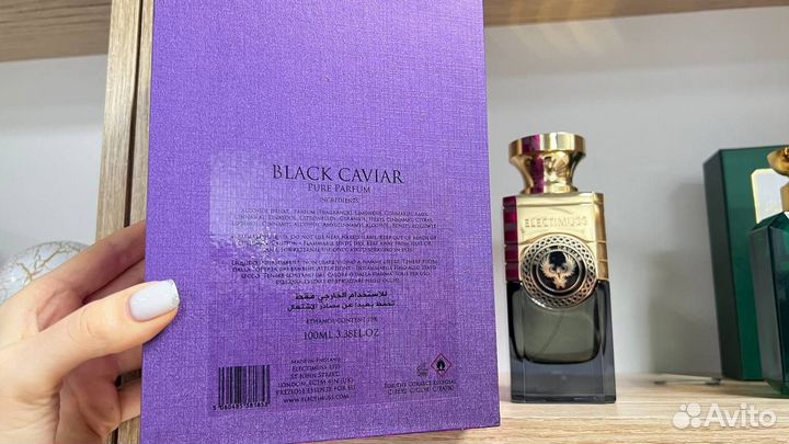 Духи Electimuss Black Caviar распив отливант