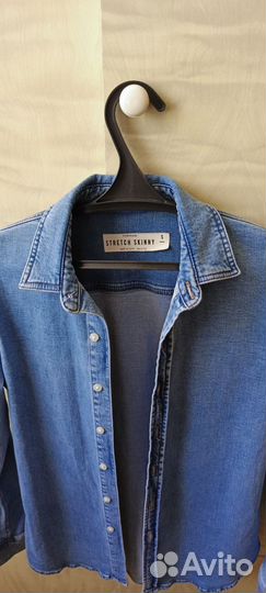 Джинсовая рубашка Topman