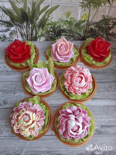 Букеты из мыла ручной работы