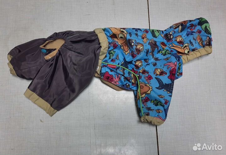 Комбинезон дождевик для собаки