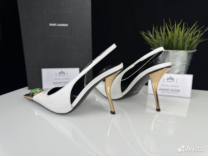 Туфли женские Saint Laurent Slingback