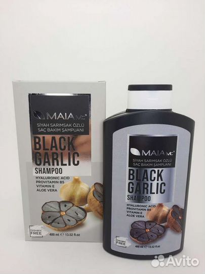 Шампунь maia Mc Black Garlic 400 ml