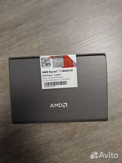 Процессор AMD Ryzen 7 7800X3D