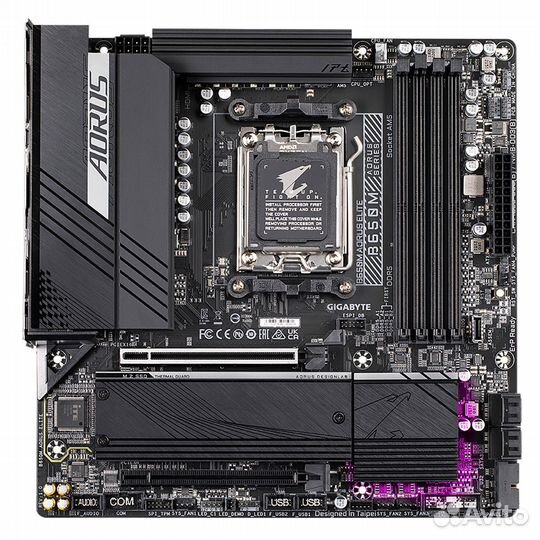 Материнская плата Gigabyte B650M aorus elite, RTL