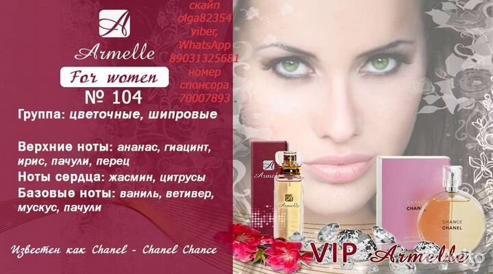 Духи армель