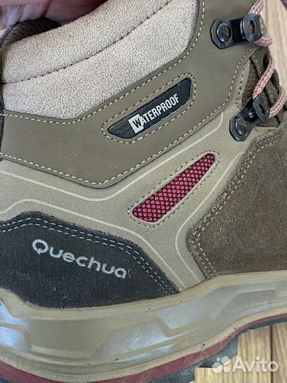 Трекинговые ботинки quechua trek 100 Rus 40,5