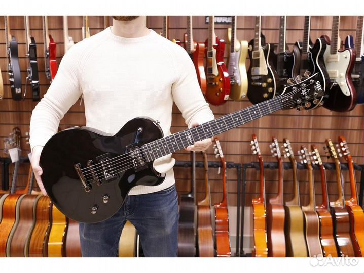 Schecter SGR solo-II BLK - электрогитара с чехлом