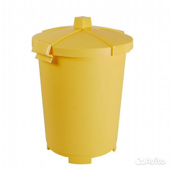 Бак для сбора отходов с защёлками 65 л класс Б