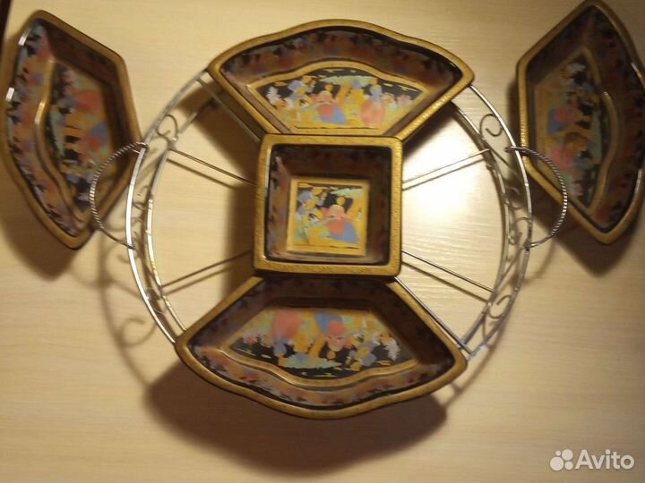 Менажница фарфор