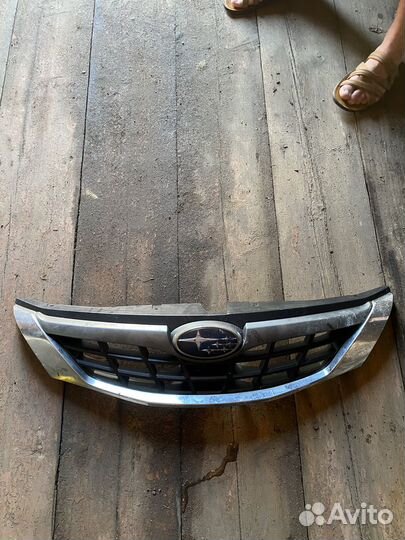 Решетка радиатора Subaru impreza