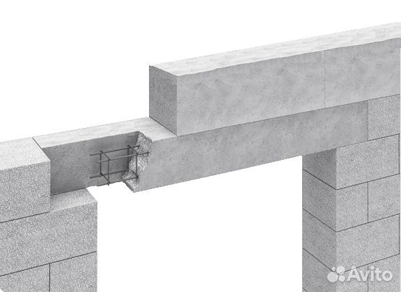 Перемычки полистиролбетонные