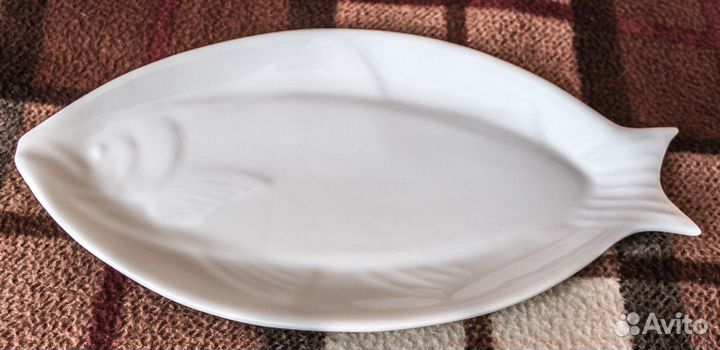 Блюдо для рыбы. Фарфор