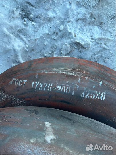 Отводы диаметр 325х8 340 штук