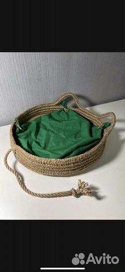 Лежанка для животных. Джут