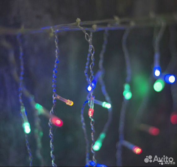 Гирлянда уличная бахрома