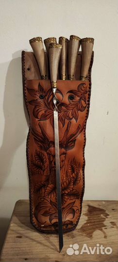 Набор шампуров в чехле