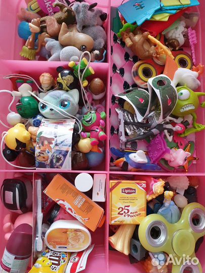 Киндеры, игрушки, мини лента