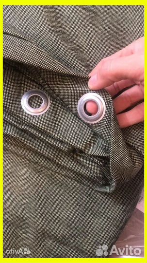 Брезент Полог брезентовый штора в гараж Р