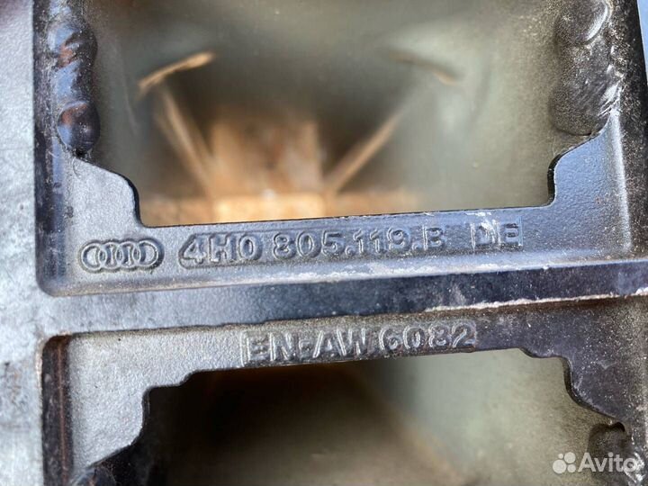 Лонжерон левый Audi S8 D4 2013 4H0805119B