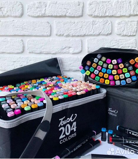 Маркеры для скетчинга 120, 168шт Новые