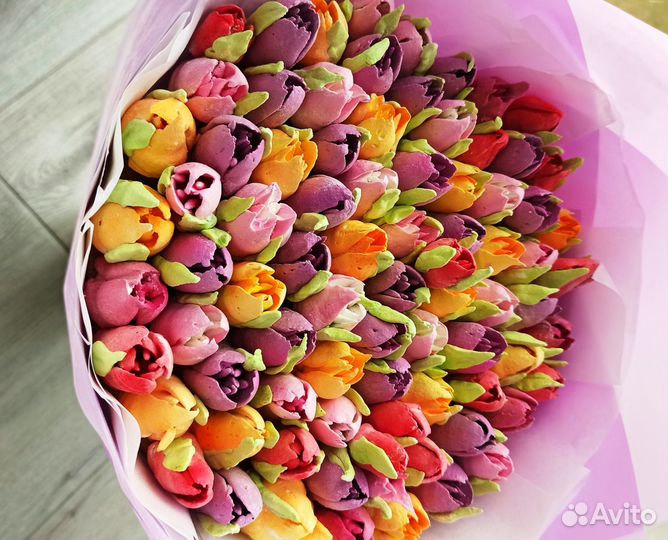 Букет из зефира