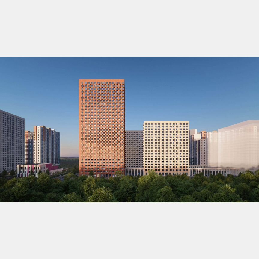 Квартира-студия, 34 м², 31/32 эт.