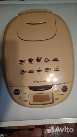 Мультиварка maxwell 3801BN