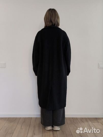 Пальто осеннее женское с шерстью Monki