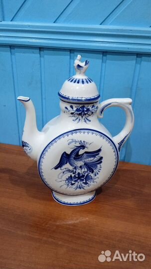 Гжель 19 век авторская работа