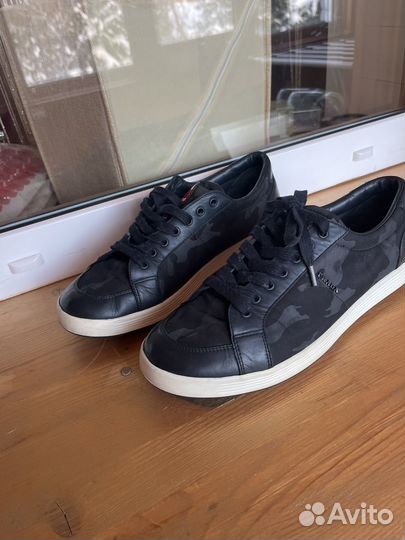 Prada кроссовки кеды