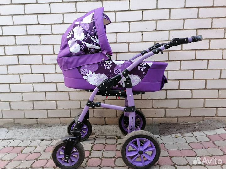 Прогулочная детская коляска Teddy Platinum