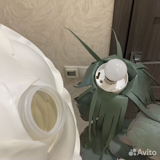 Светильник цветы из изолона